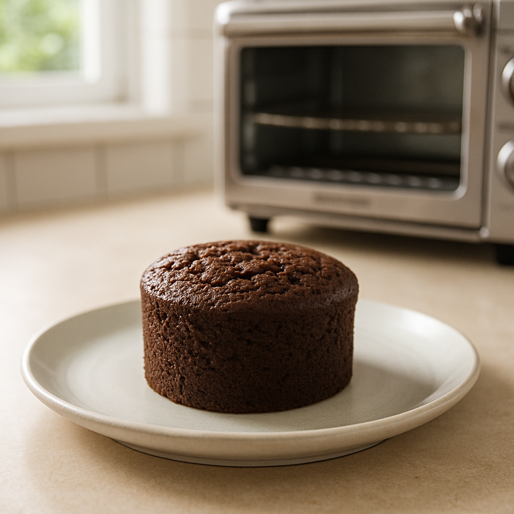 Toaster Oven Mini Chocolate Cake