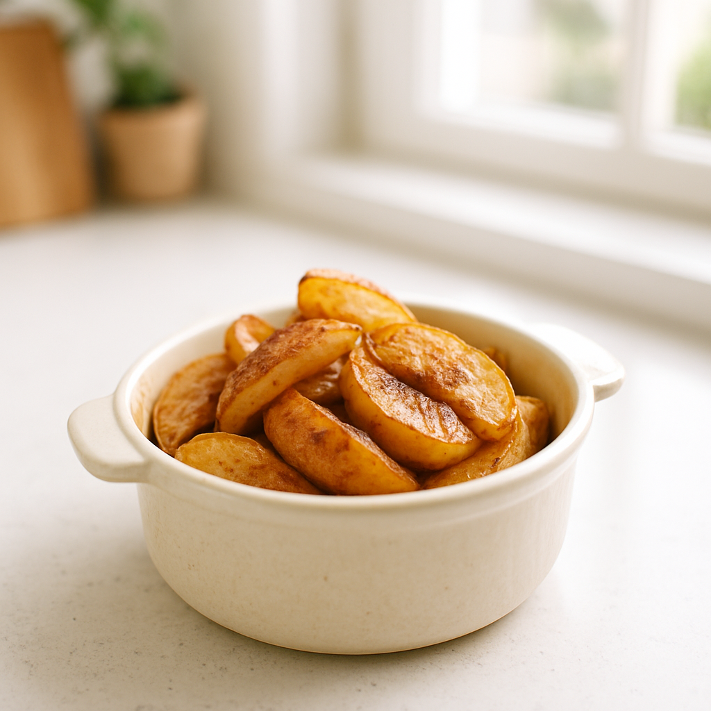 Toaster Oven Baked Cinnamon Apples