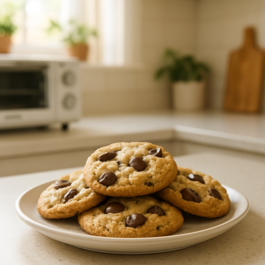 Toaster Oven Chocolate Chip Cookies