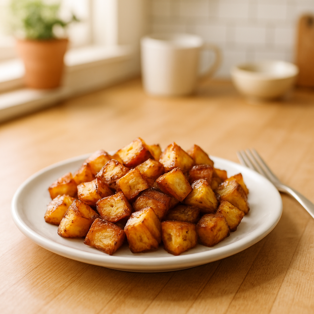 Toaster Oven Crispy Breakfast Home Fries