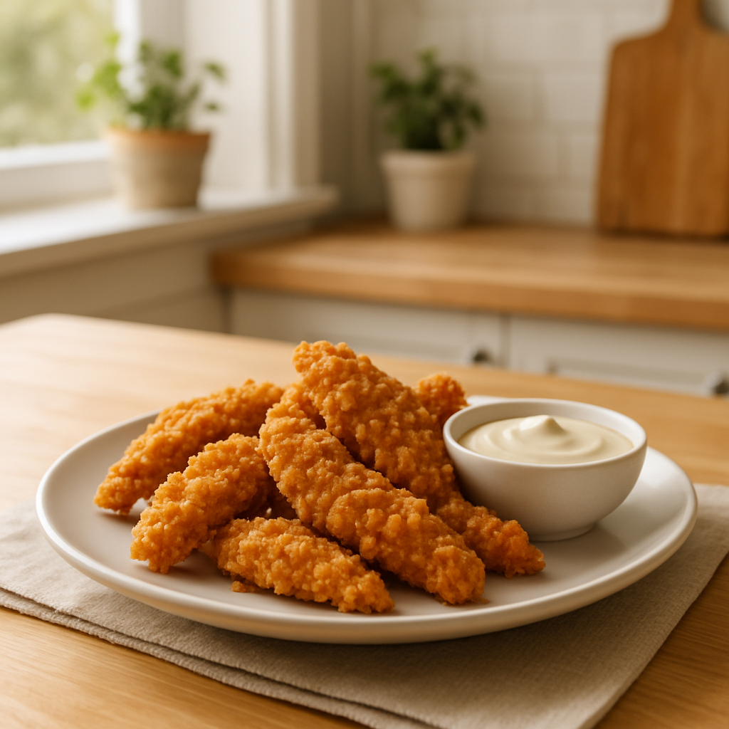 Toaster Oven Crispy Chicken Tenders