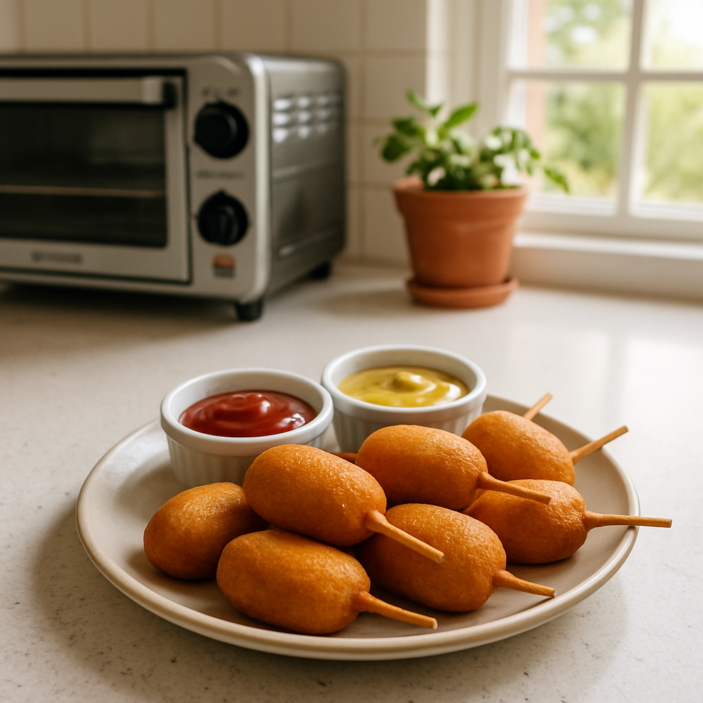 Toaster Oven Mini Corn Dogs