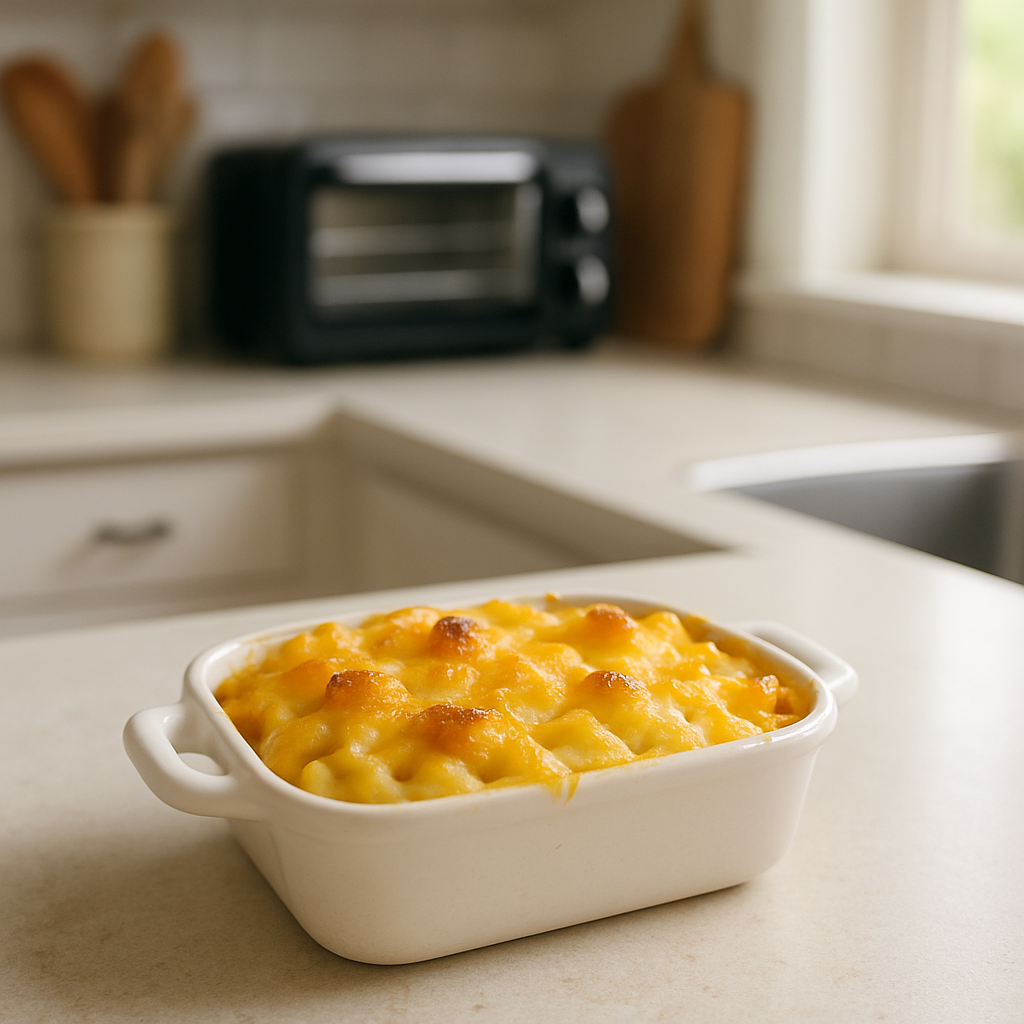 Toaster Oven Mini Mac and Cheese