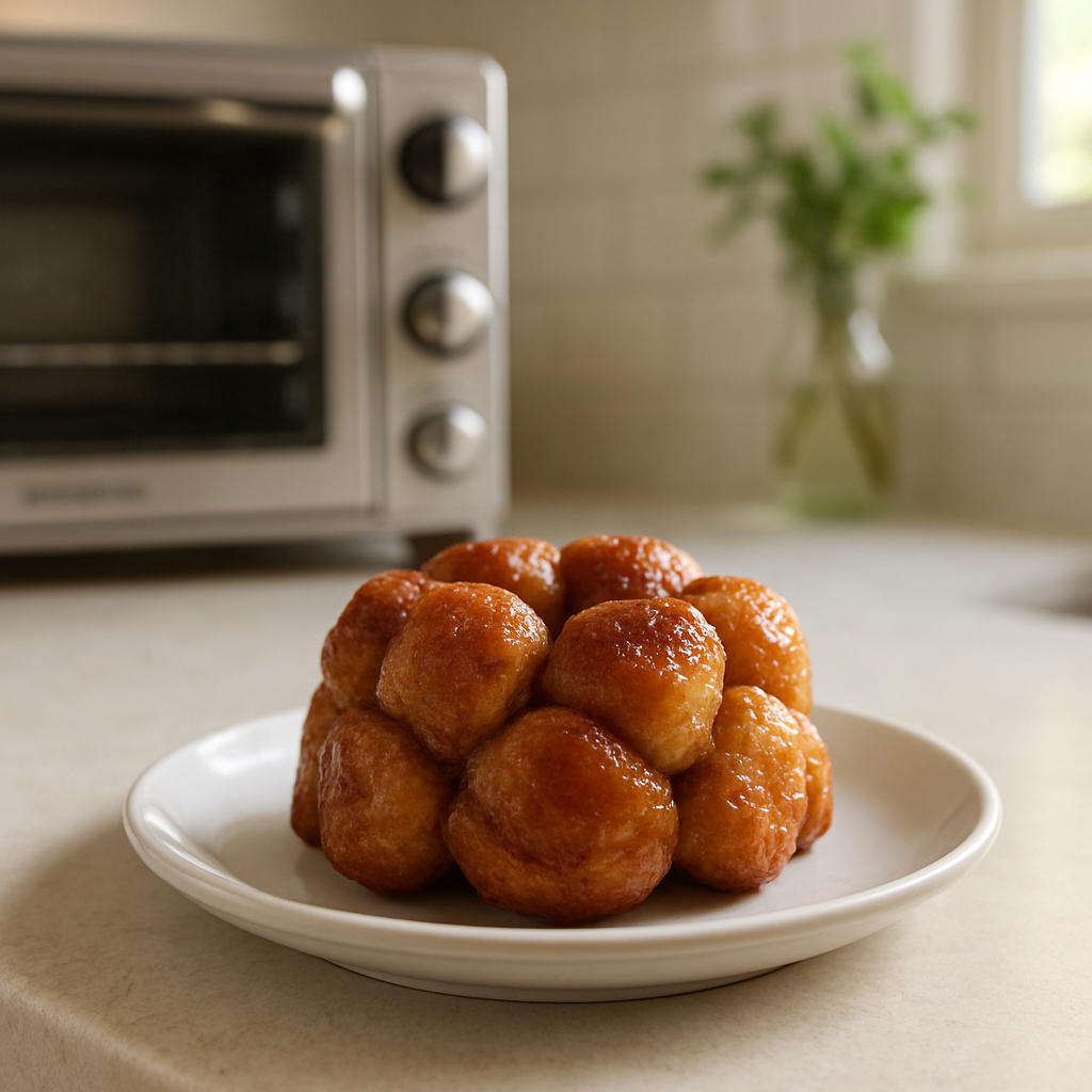 Toaster Oven Monkey Bread for Two