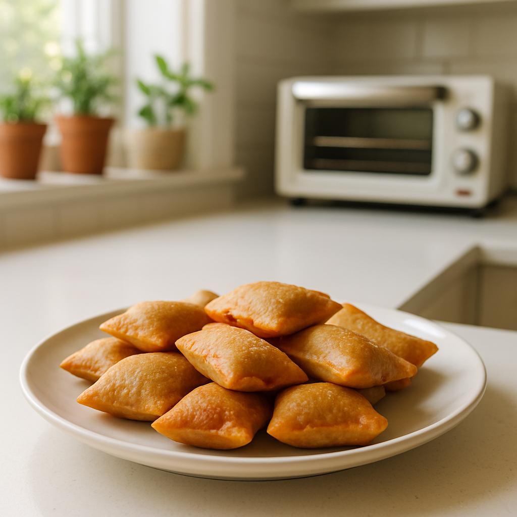 Toaster Oven Pizza Rolls